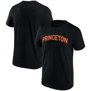 Women’s Fanatics Black Princeton Tigers Basic Team Arch T-Shirt Size Medium